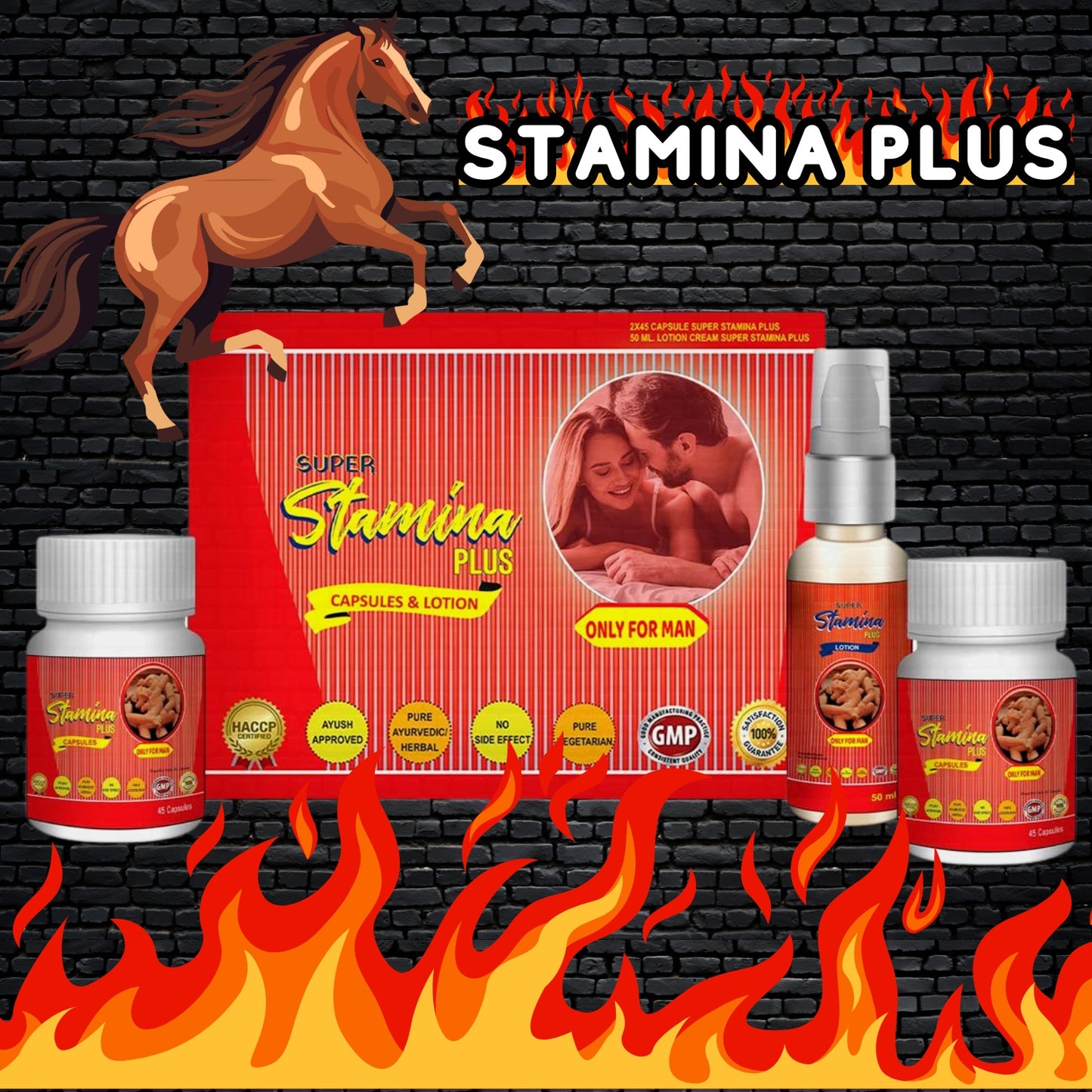 "Stamina Plus" || Ayurvedic Excellence for Sexual Wellness - Boost Your Vitality Naturally with This Premium Herbal Medicine!